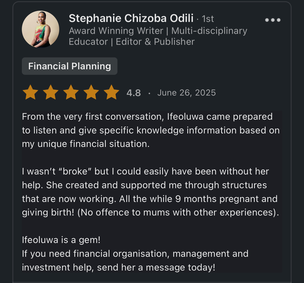 Client Testimonial